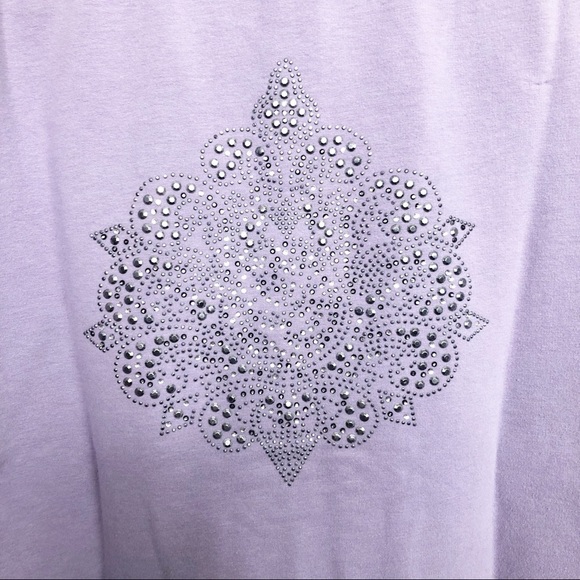 Bcbg Max Azria lavender embellish zip up jacket - Picture 4 of 10